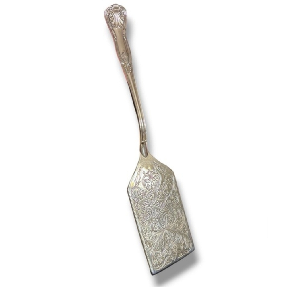 VINTAGE 1950s English Silver Plate Lasagne Server